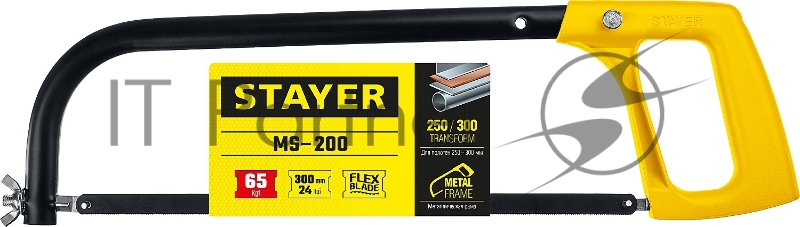 Ножовка по металлу STAYER MS-200, 65 кгс