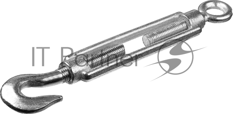 Талреп DIN 1480, крюк-кольцо, М14, 3 шт, оцинкованный, STAYER