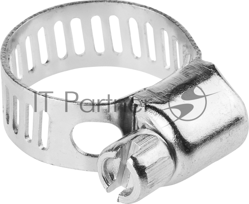 Хомуты стальные оцинкованные, 8-18 мм, 5шт, STAYER