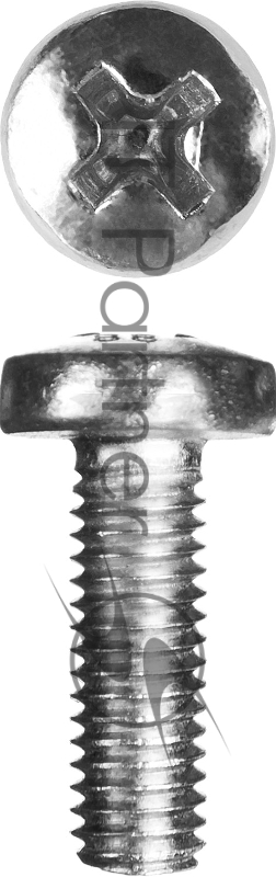 Винт DIN 7985, M5 x 20 мм, 5 кг, кл. пр. 4.8, оцинкованный, ЗУБР