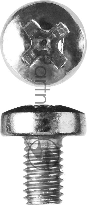 Винт DIN 7985, M5 x 8 мм, 5 кг, кл. пр. 4.8, оцинкованный, ЗУБР