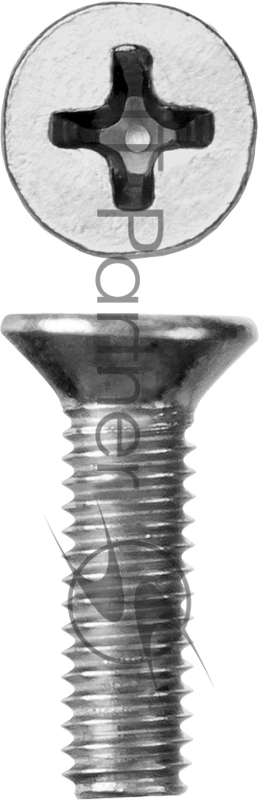 Винт DIN 965, M3 x 10 мм, 5 кг, кл. пр. 4.8, оцинкованный, ЗУБР