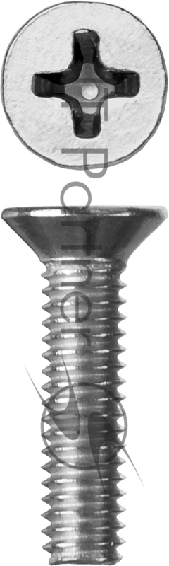 Винт DIN 965, M4 x 16 мм, 5 кг, кл. пр. 4.8, оцинкованный, ЗУБР