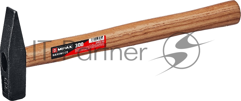 Молоток слесарный MIRAX 300 с деревянной рукояткой