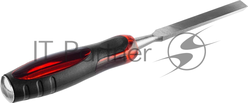 Стамеска MIRAX 1810-12 с двухкомпонентной прозрачной рукояткой, 12мм