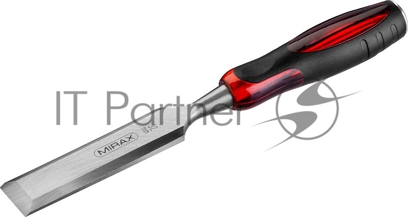 Стамеска MIRAX 1810-32 с двухкомпонентной прозрачной рукояткой, 32мм