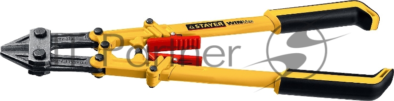 Болторез STAYER MASTER 2331-045, складная конструкция, губки из Cr-Mo стали, двухкомп рукоятка, сталь HRC 42 до d= 6мм, 450мм