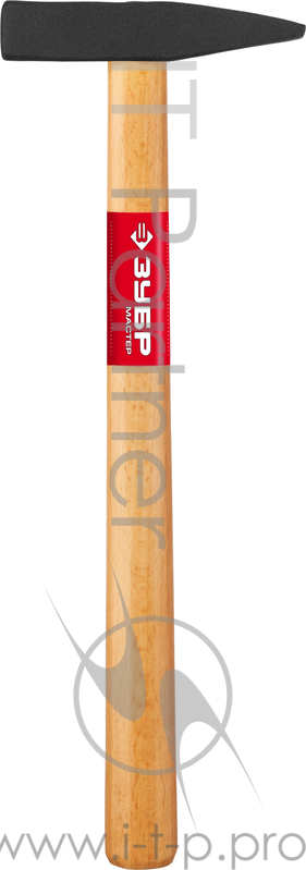 Молоток слесарный ЗУБР 20015-02_z01 200 г с деревянной рукояткой