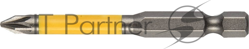 Биты KRAFTOOL INDUSTRIE торсионные, обточенные, для механизированного инструмента, PZ 2, 65мм, 2шт