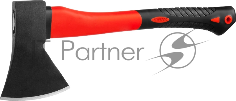 Топор 1000 кованый с фиберглассовой рукояткой 380 мм (общий вес 1200 г) MIRAX