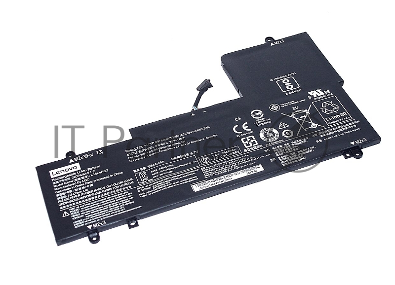Аккумулятор для Lenovo Yoga 710-14isk, 710-15isk (L15L4PC2), 6810mAh, 7.64V, Lenovo, 7.6V