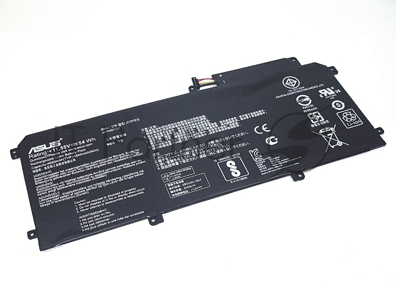 Аккумулятор для Asus UX330CA, (C31N1610), 54Wh, 11.55V, Asus