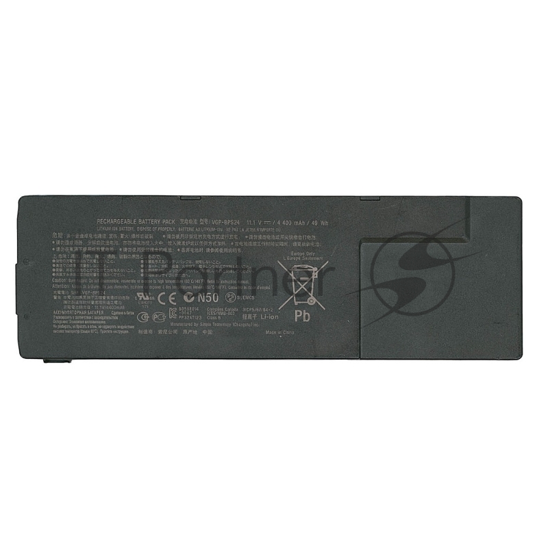 Аккумулятор для Sony VPC-S, VPC-SA, VPC-SB, VPC-SD, VPC-SE, VPC-SC, SVS13, SVS15, BPS24, 4400mAh, 11.1V черный, Sony