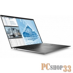 Ноутбук Dell Precision 5750 Core i7 10750H/32Gb/SSD512Gb/NVIDIA Quadro T2000 4Gb/17/IGZO4/Touch/UHD+ (3840x2400)/Windows 10 Professional 64/grey/WiF