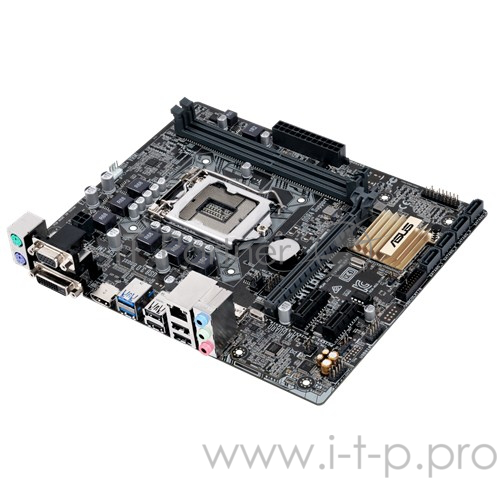 Материнская плата Asus H110M-A Soc-1151 Intel H110 2xDDR4 mATX AC`97 8ch(7.1) GbLAN+VGA+DVI+HDMI