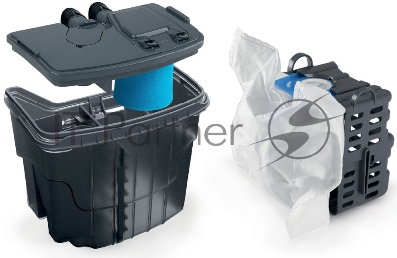 Пылесос Bosch BWD41700 черный/синий