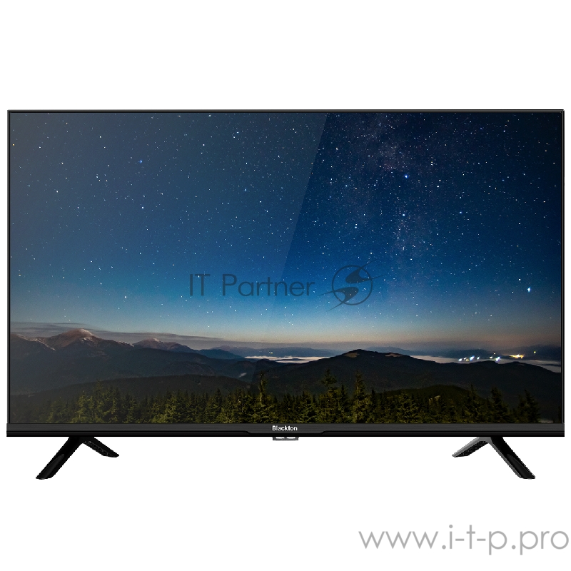 Жидкокристаллический телевизор LED32 Blackton Bt 3204B 31,5, 80,01 см, 1366х768, 200 cd/m2 ±10%, 3000:1, DVB-C/T/T2, 2 HDMI, 1 USB, звук 2x5 Вт, тонкие рамки