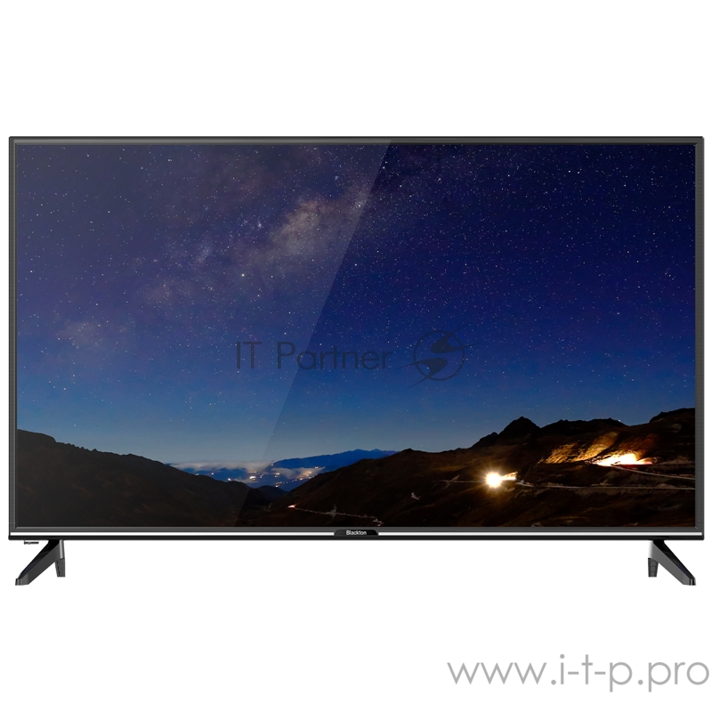 Жидкокристаллический телевизор LED43 Blackton Bt 4301B 42,5 , 107, 95 см, FHD (1920*1080), 200 cd/m2 ±10%, 4000:1, DVB-C/T/T2, 3 HDMI, 1 USB, звук 2х8 Вт