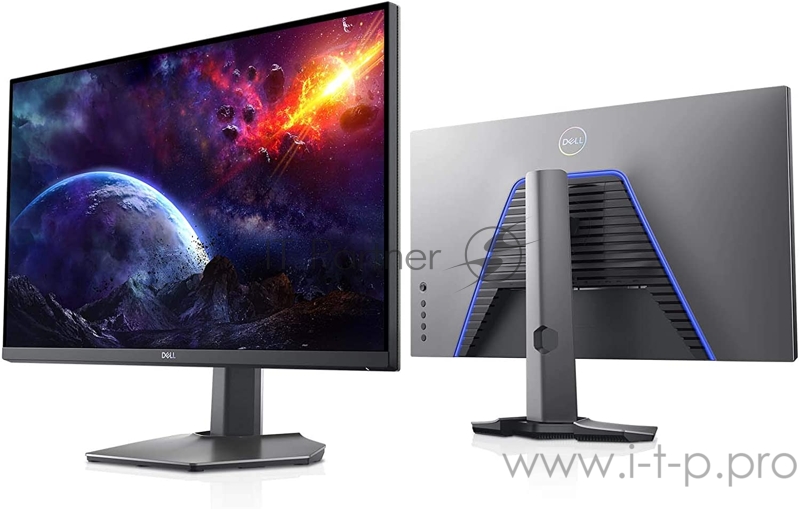 Монитор DELL S2721DGF DELL S2721DGF 27,FNIPS, 2560x1440 at 165Hz, 1ms, 400cd/m2, 1000:1, 178/178, 2*HDMI,DP, Headphone line-out, 5xUSB 3.0, G-Sync,FreeSync, Pivot, Swivel, HAS,3Y