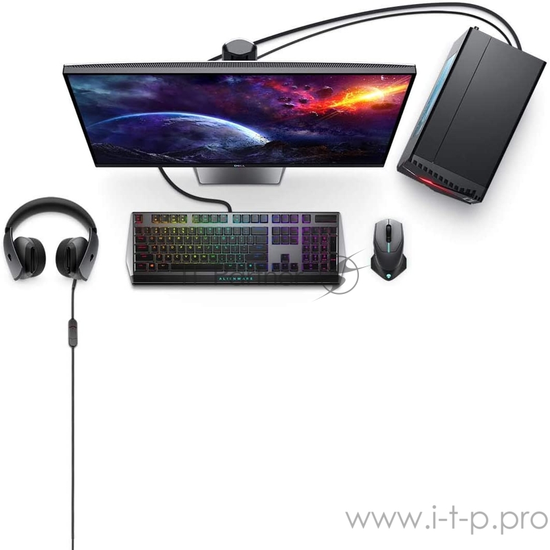 Монитор DELL S2721DGF DELL S2721DGF 27,FNIPS, 2560x1440 at 165Hz, 1ms, 400cd/m2, 1000:1, 178/178, 2*HDMI,DP, Headphone line-out, 5xUSB 3.0, G-Sync,FreeSync, Pivot, Swivel, HAS,3Y