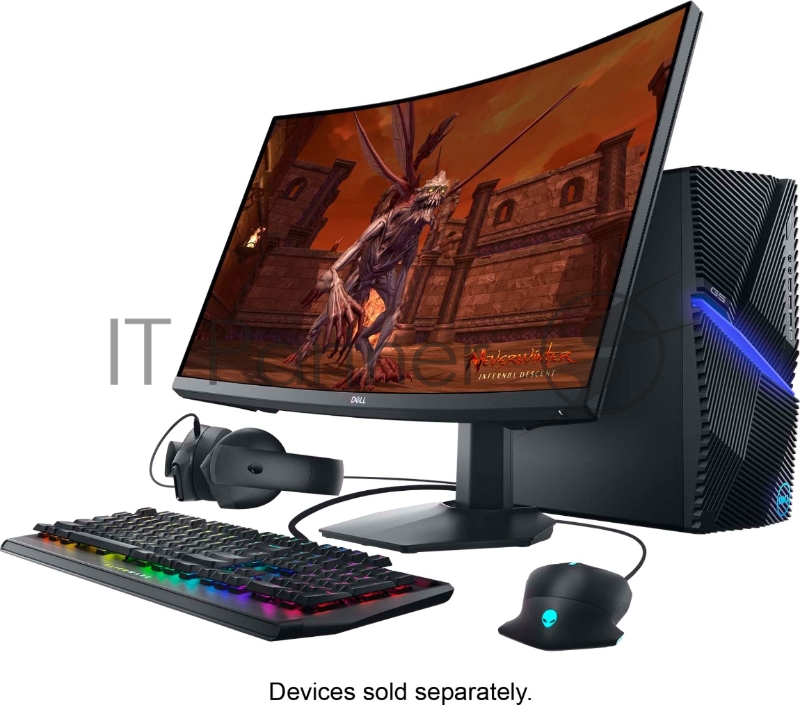 Монитор DELL S2721HGF DELL S2721HGF curved 27,VA, 1920x1080 at 144Hz, 1ms, 350cd/m2, 3000:1, 178/178, 2*HDMI,DP, Headphone line-out, G-Sync,FreeSync,HAS,3Y