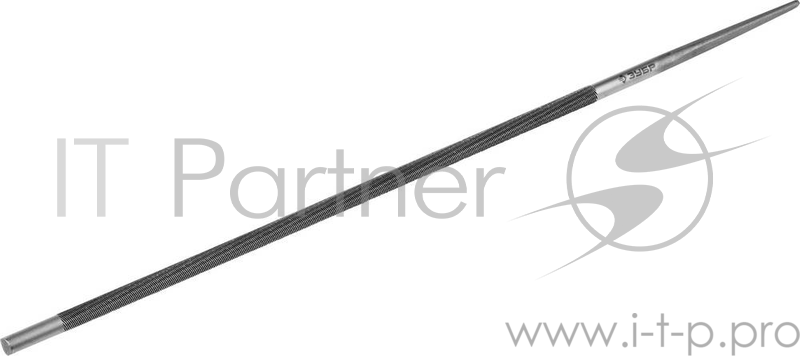 Напильник ЗУБР ПРОФЕССИОНАЛ 1650-20-4.8 круглый для заточки цепных пил, цепь Тип 2 и Тип 3, шаг .325 и .354, d=4.8мм (3/16), 200мм