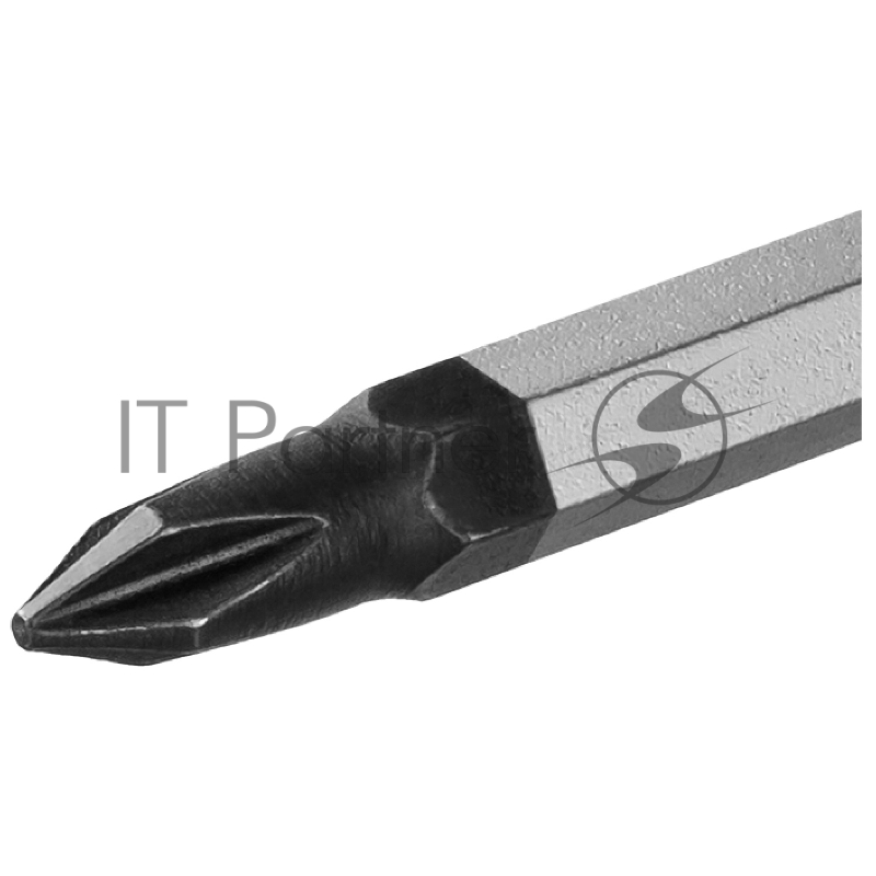 Отвертка ударная ЗУБР Профессионал УДАРНИК 25272-1, сквозной Cr-V стержень, PH1 x 75 мм, усилитель под ключ, магнитный наконечник, двухкомп. рукоятка