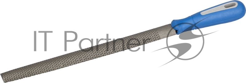 Рашпиль ЗУБР ПРОФЕССИОНАЛ полукруглый, двухкомпонентная рукоятка, №2, 200мм