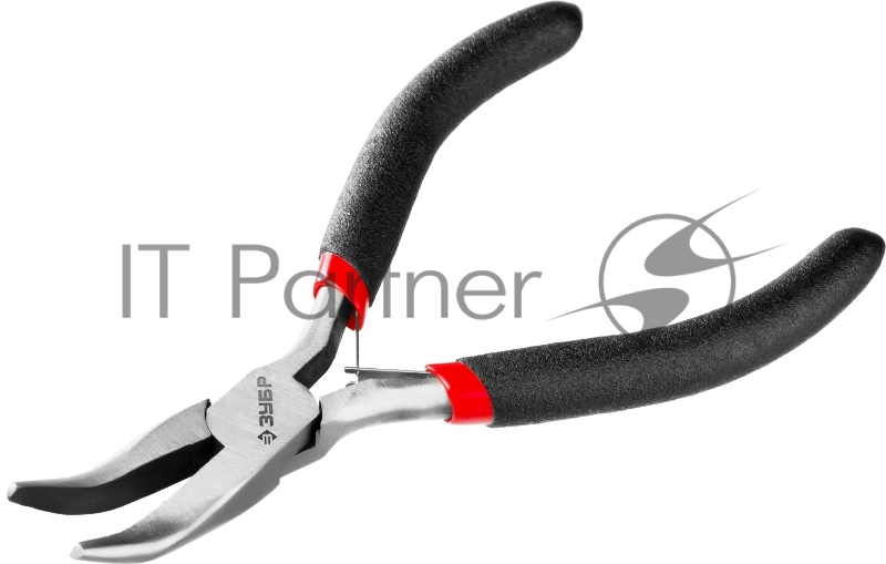 Тонкогубцы изогнутые ЗУБР, 120мм