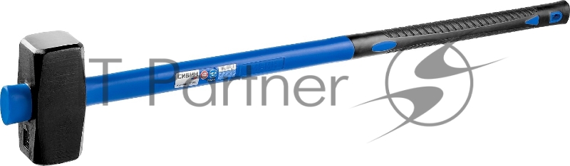 Кувалда СИБИН 5 кг с фиберглассовой удлинённой рукояткой