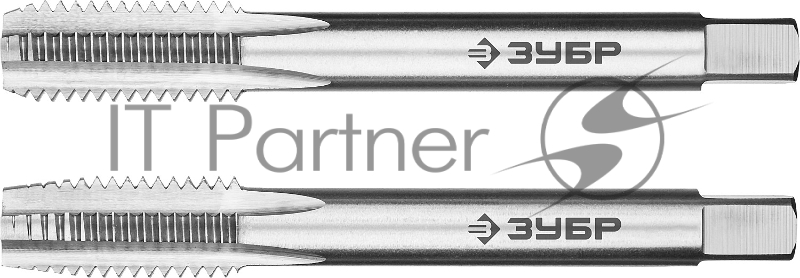 Комплект метчиков ЗУБР 4-28007-10-1.5-H2_z01 М10x1.5мм, сталь Р6М5, машинно-ручные