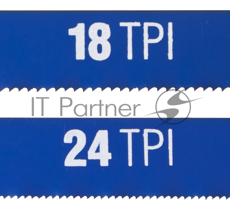 Полотно ЗУБР ПРОФЕССИОНАЛ 15855-24-50 по металлу, биметаллическое 24TPI шаг 1мм, 300мм, 50шт