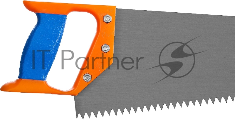 Ножовка ИЖ ПРЕМИУМ по дереву с двухкомпонентной пластиковой рукояткой, шаг 8мм, 500мм