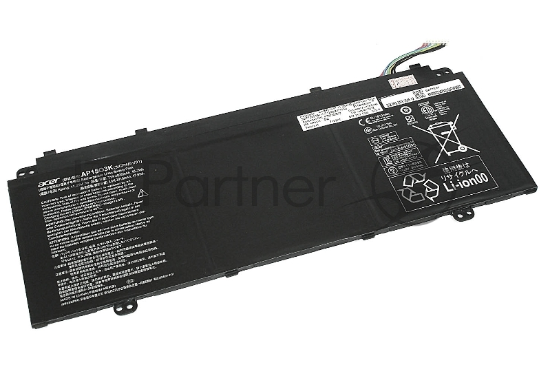Аккумулятор для Acer Aspire S13 S5-371, swift 5 sf514-51-780r, (Ap1503k), 4030mAh, 11.25V, Acer