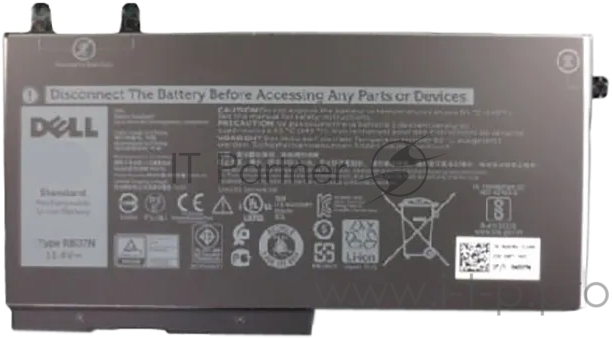 3х ячеистая батарея для Latitude 5400/5500/5501/Precision3540/3 Primary Battery 3-cell 51W/HR for Latitude 5400/5500/5501/Precision3540/3