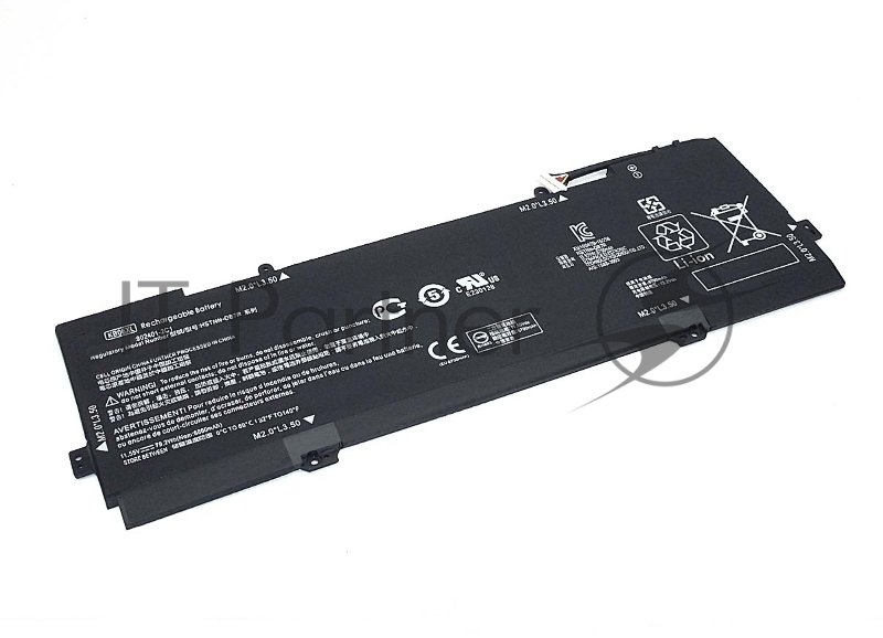 Аккумулятор для HP Spectre X360 15-bl (KB06XL), 79.2Wh, 11.55V, HP