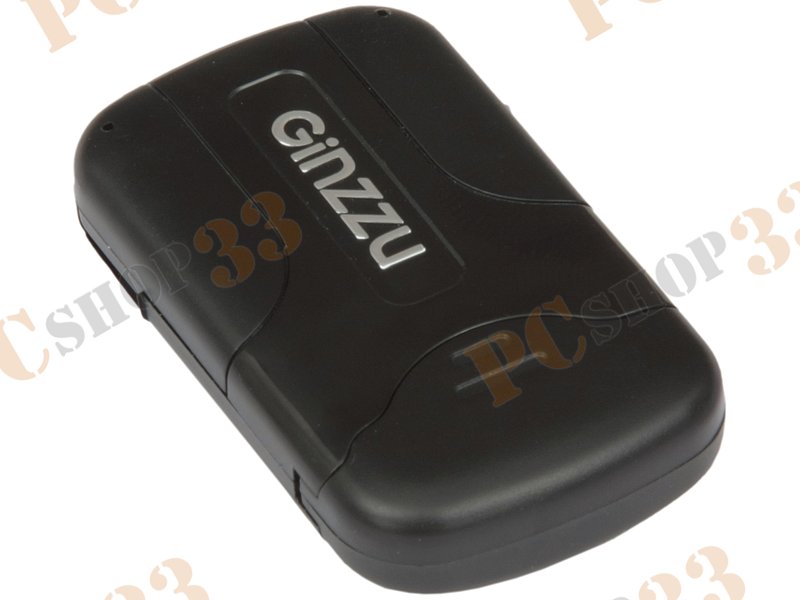 Картридер SDXC/microSDHC/MMC Ginzzu GR-422B, внешн., черный (USB2.0)