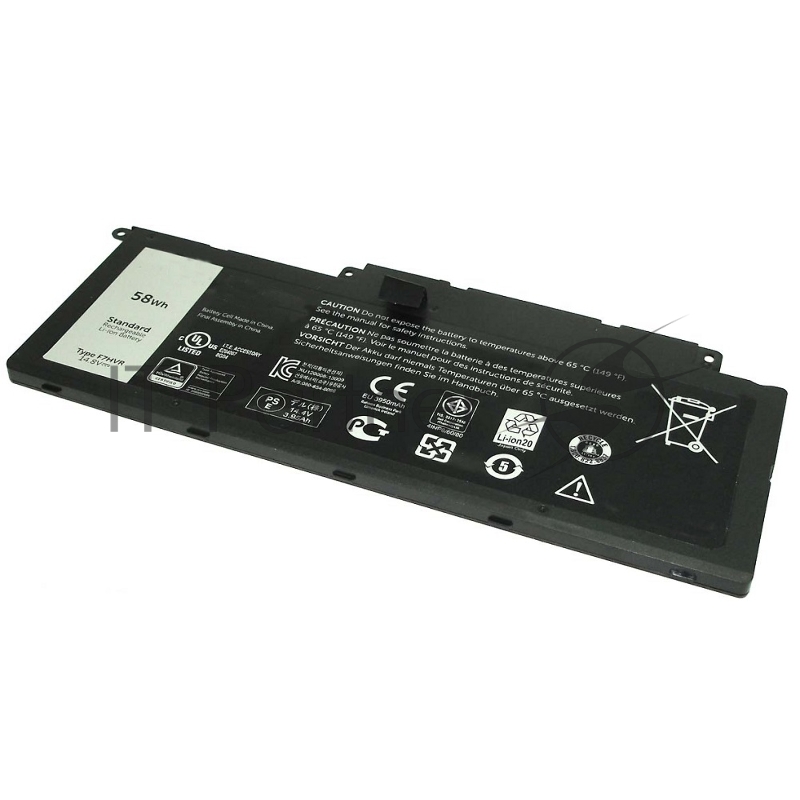Аккумулятор для Dell Inspiron 15-7537, 17-7737, 17-7746, (F7HVR), 58Wh, 14.8V, Dell