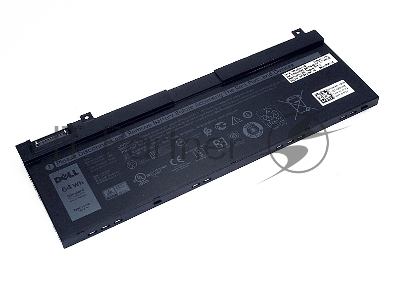 Аккумулятор для Dell Precision 7330, 7530, (5tf10), 8000mAh, 7.6V, Dell