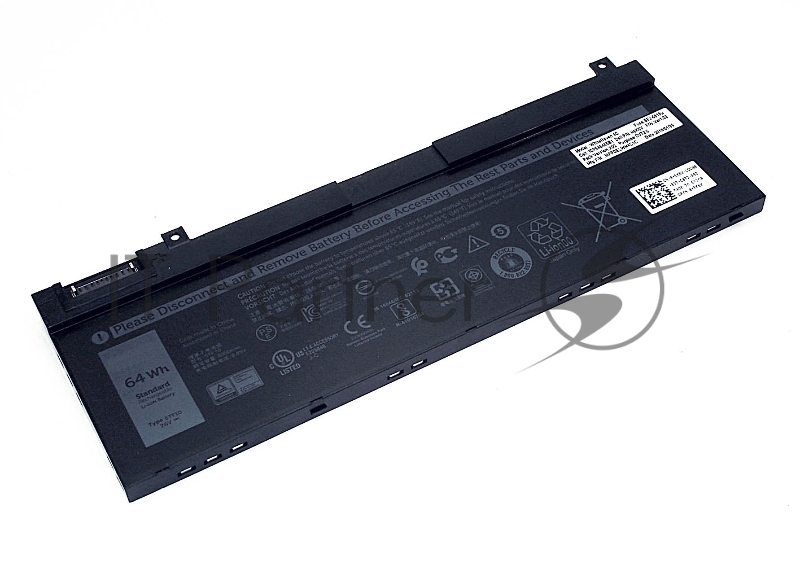 Аккумулятор для Dell Precision 7330, 7530, (5tf10), 8000mAh, 7.6V, Dell