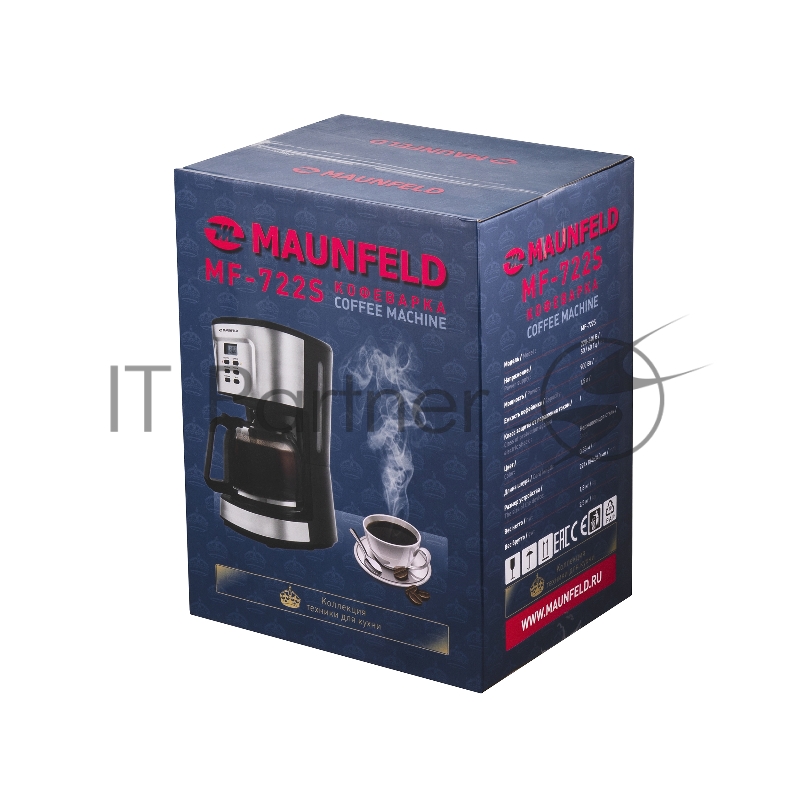 Кофеварка капельного типа MAUNFELD MF-722S