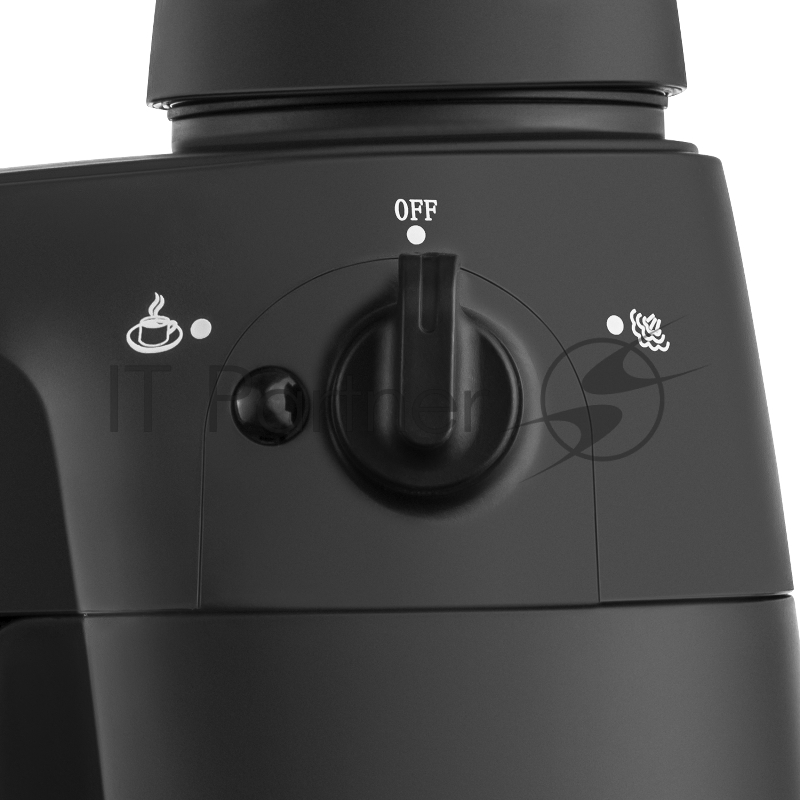 Кофемашина рожкового типа MAUNFELD MF-733BK