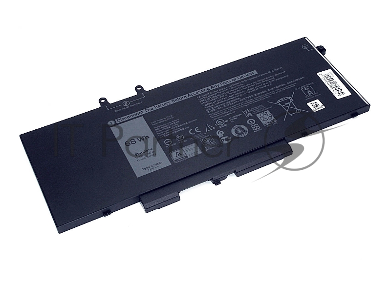 Аккумулятор для Dell Latitude 14-5400, 5500, Precision 3540, (4gvmp), 8500mAh, 7.6V, Dell