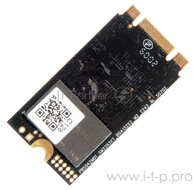 SSD M.2 2242 Netac 128Gb N930ES Series <NT01N930ES-128G-E2X> Retail (PCI-E 3.1 x2, up to 1650/635MBs, 3D TLC, NVMe 1.3, 22х42mm)