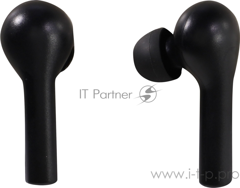 Наушники Hiper TWS PULL Bluetooth 5.0 гарнитура Li-Pol 2x40mAh+400mAh, черный