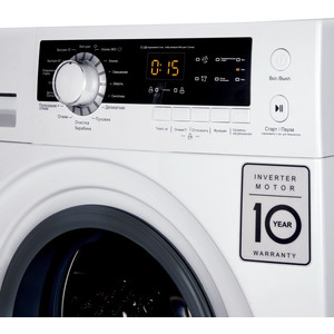 Стиральная машина Weissgauff WM 4927 DC Inverter класс: A+++ загр.фронтальная макс.:7кг белый