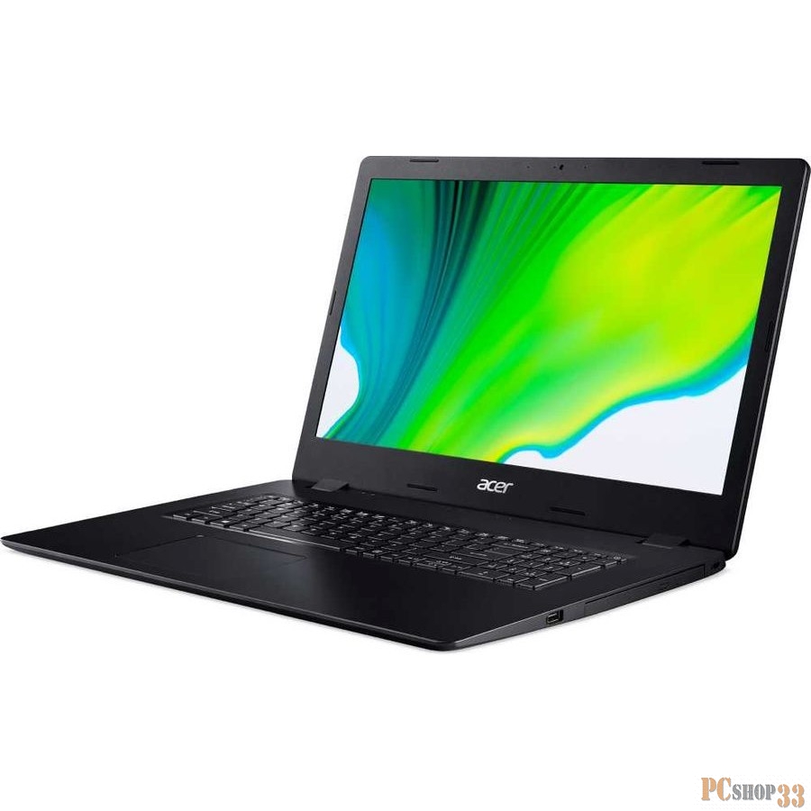 Ноутбук Acer Aspire A317-52-55GD 17.3 FHD, Intel Core i5-1035G1, 8Gb, 1Tb + SSD 256Gb, noODD, wo OS, черный (NX.HZWER.