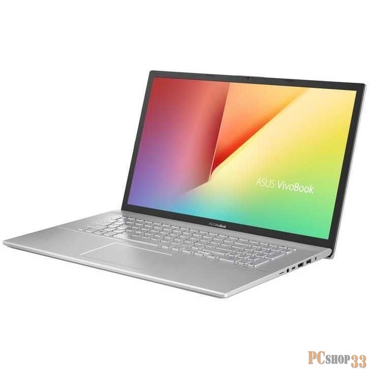 Ноутбук Asus VivoBook A712FA-AU451T Core i3 8145U/8Gb/SSD256Gb/Intel UHD Graphics/17.3/IPS/FHD (1920x1080)/Windows 10/silver/WiFi/BT/Cam