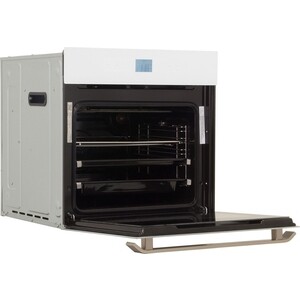 Электрический духовой шкаф HIBERG VM 6495 W Класс А Напряжение 220-240 В Частота 50/60 Гц Мощность 3010 Вт Объем духовки 56 л, 9 функций, Конвекция, Круговой нагревательный элемент, Отсрочка старта, Управление Сенсорное, Диапазон рабочих темпе