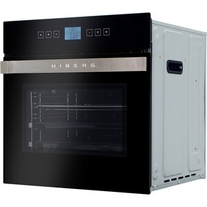 Электрический духовой шкаф HIBERG VM 6495 B Класс А Напряжение 220-240 В Частота 50/60 Гц Мощность 3010 Вт Объем духовки 56 л, 9 функций, Конвекция, Круговой нагревательный элемент, Отсрочка старта, Управление Сенсорное, Диапазон рабочих темпе